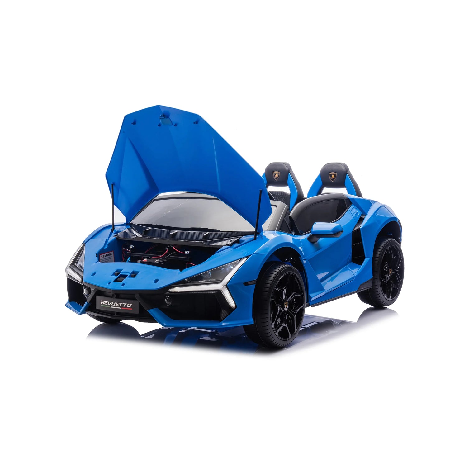 Voiture Électrique 2 Places 24V Lamborghini Revuelto 4x4 pour Enfants avec Télécommande