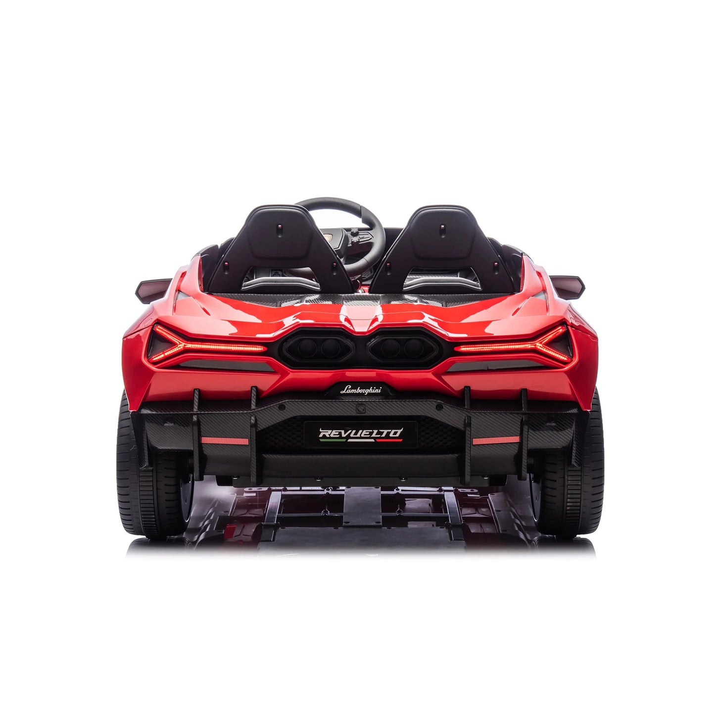 Voiture Électrique 2 Places 24V Lamborghini Revuelto 4x4 pour Enfants avec Télécommande