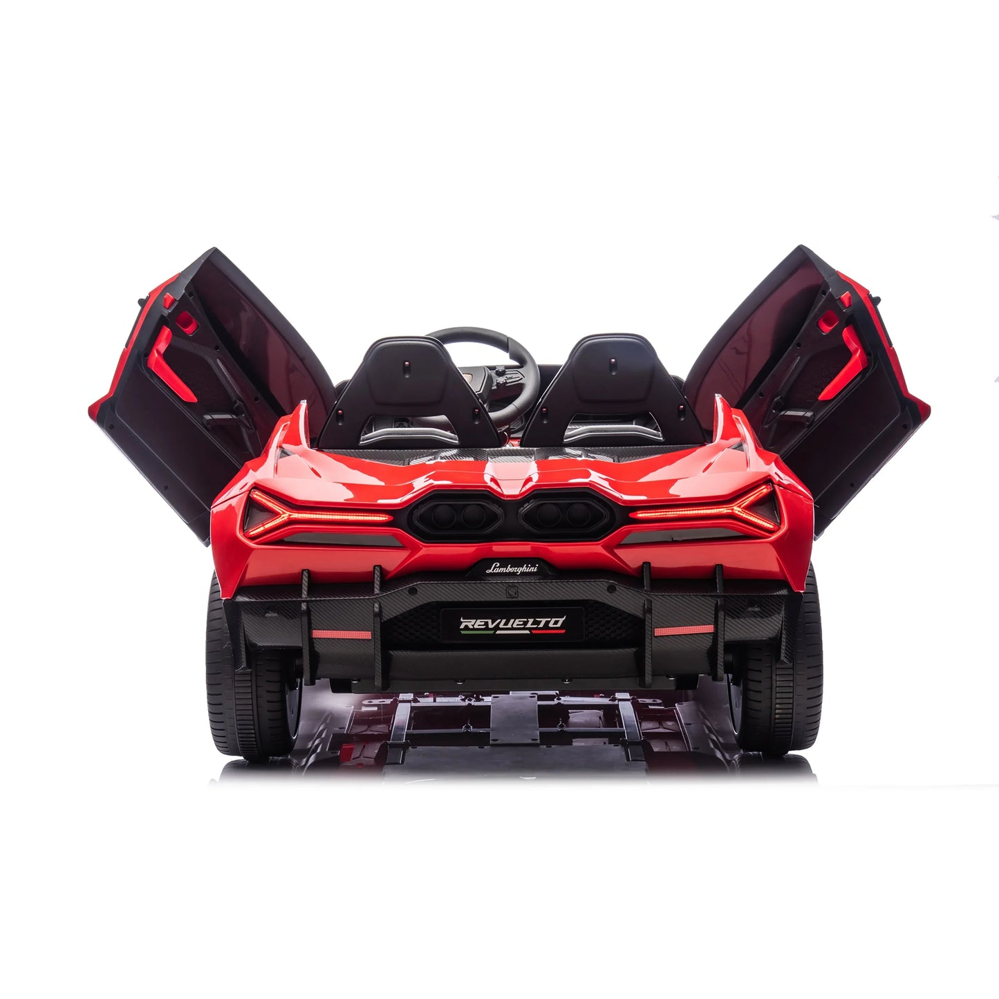 Voiture Électrique 2 Places 24V Lamborghini Revuelto 4x4 pour Enfants avec Télécommande