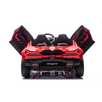24V Lamborghini Revuelto 4x4 2 Seater Kids Ride On Car with Remote Control
