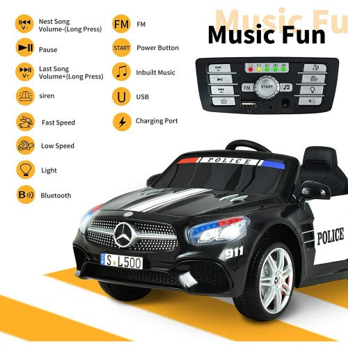 Voiture électrique 12V Mercedes Benz SL500 pour enfants avec télécommande 2026