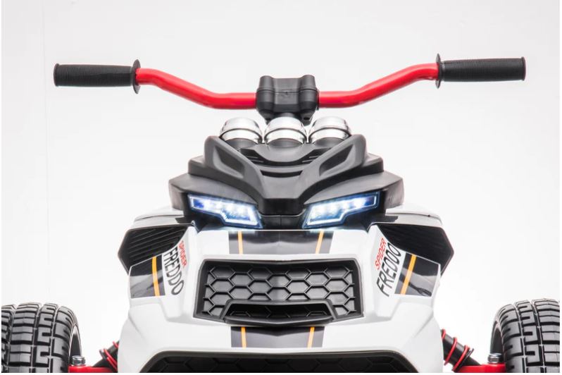 2026 Moto électrique 2 places 24V 3 roues SPIDER pour enfants de 3 à 7 ans avec télécommande