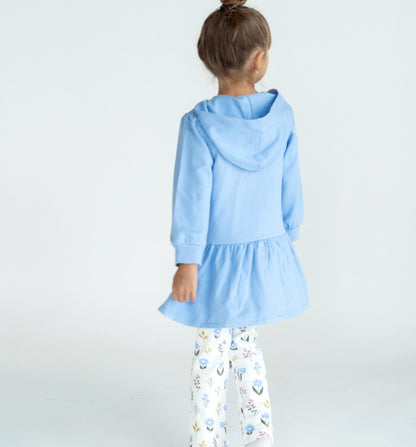Robe à capuchon en molleton de rayonne de bambou — Vista