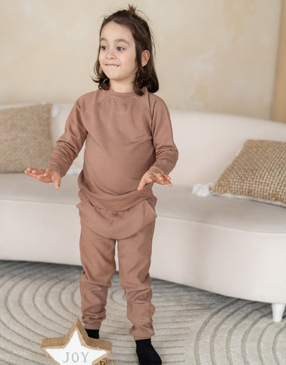 Pantalon en molleton de rayonne de bambou — Brownie