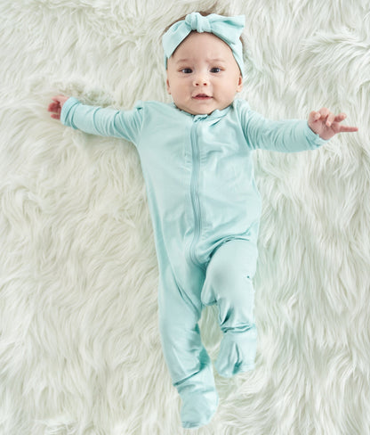 Dormeuse en rayonne de bambou à zip double sens — Cotton Candy