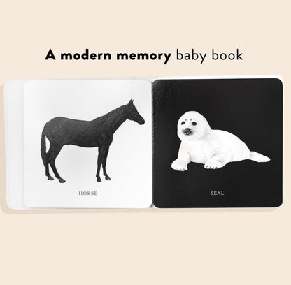 Livre de contraste noir et blanc pour bébé | Livres