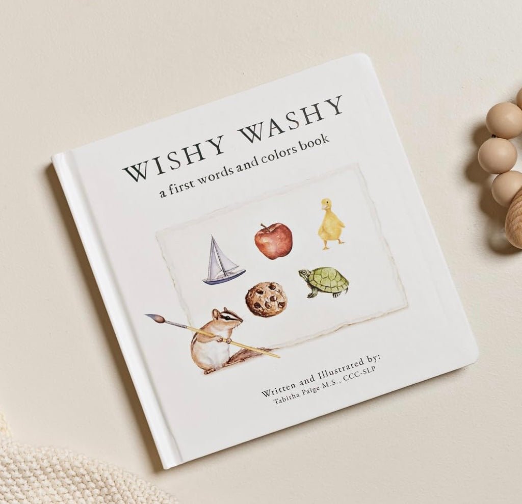 Wishy Washy : Un livre cartonné de premiers mots et de couleurs pour les esprits en développement | Livres