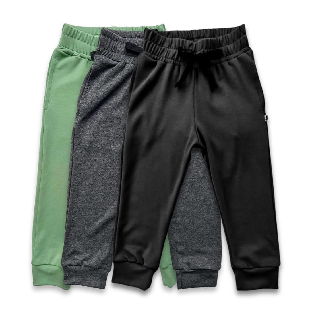 Baby/Kids' Lightweight Bamboo Joggers | Charcoal