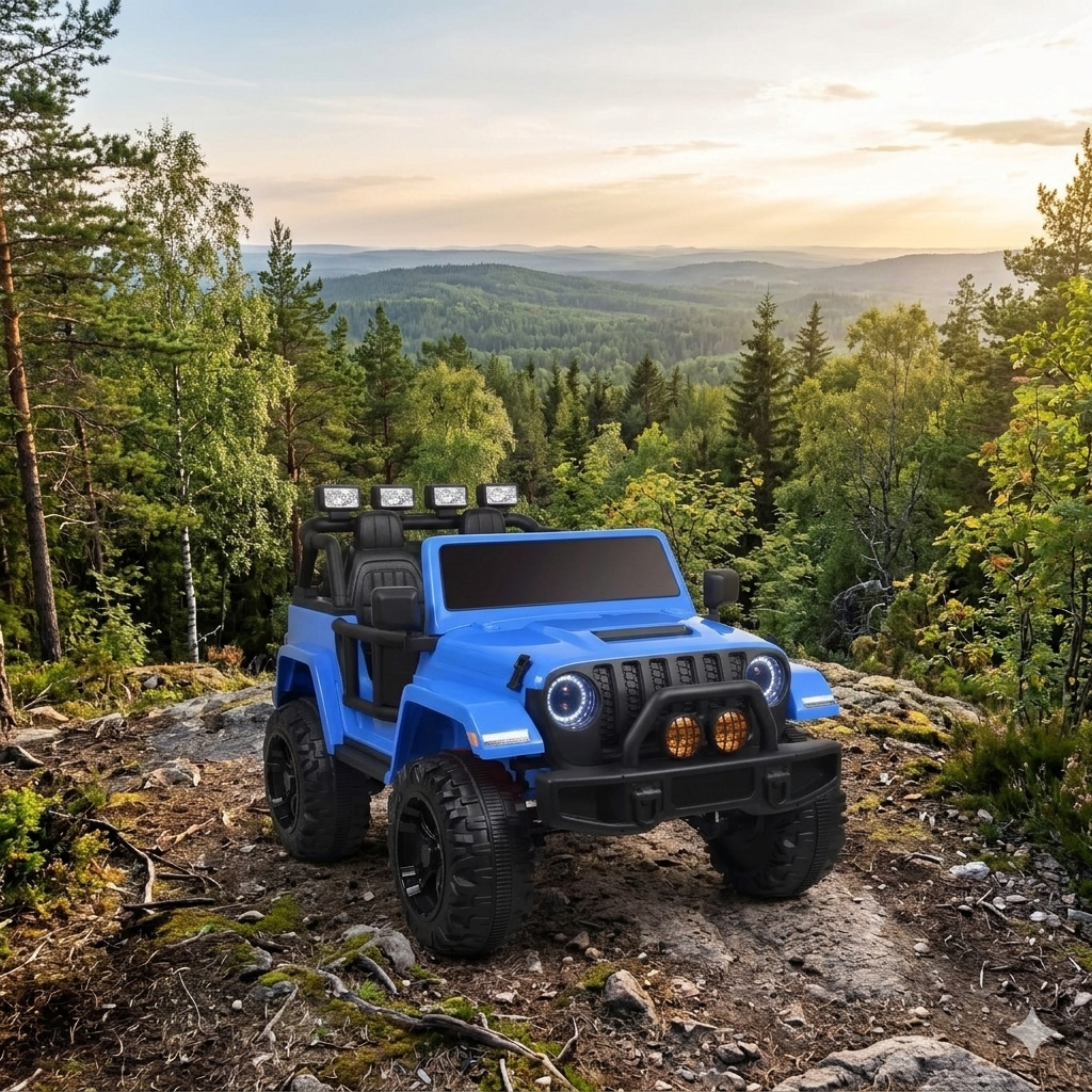 2026 24V Monster Jeep 2 places DELUXE Voiture Électrique Enfant avec Télécommande
