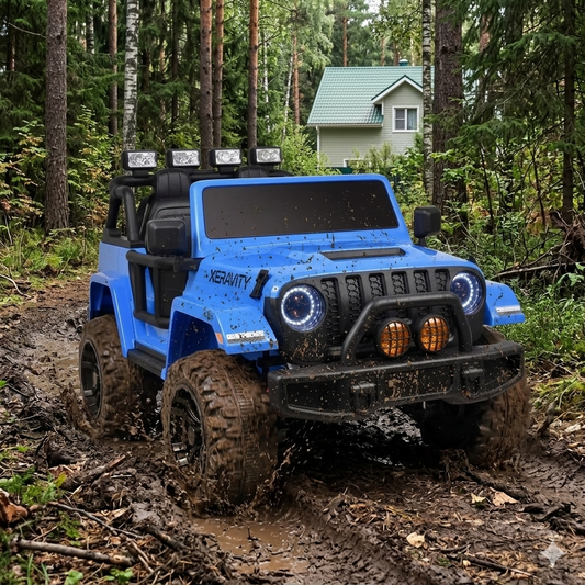 2026 24V Monster Jeep 2 places DELUXE Voiture Électrique Enfant avec Télécommande