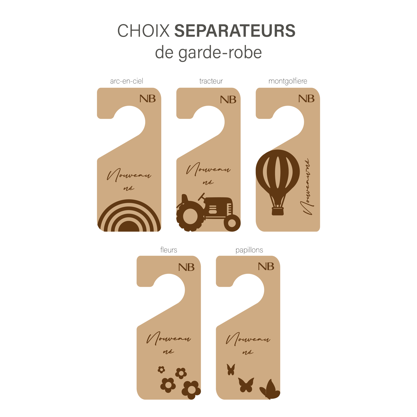 SÉPARATEURS de garde-robe