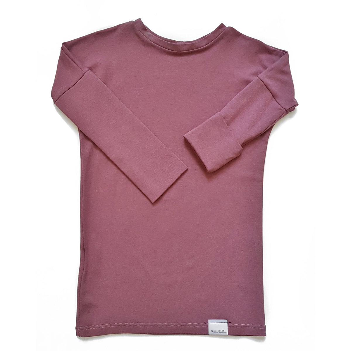 Grow-With-Me Shirt – Rose Brown