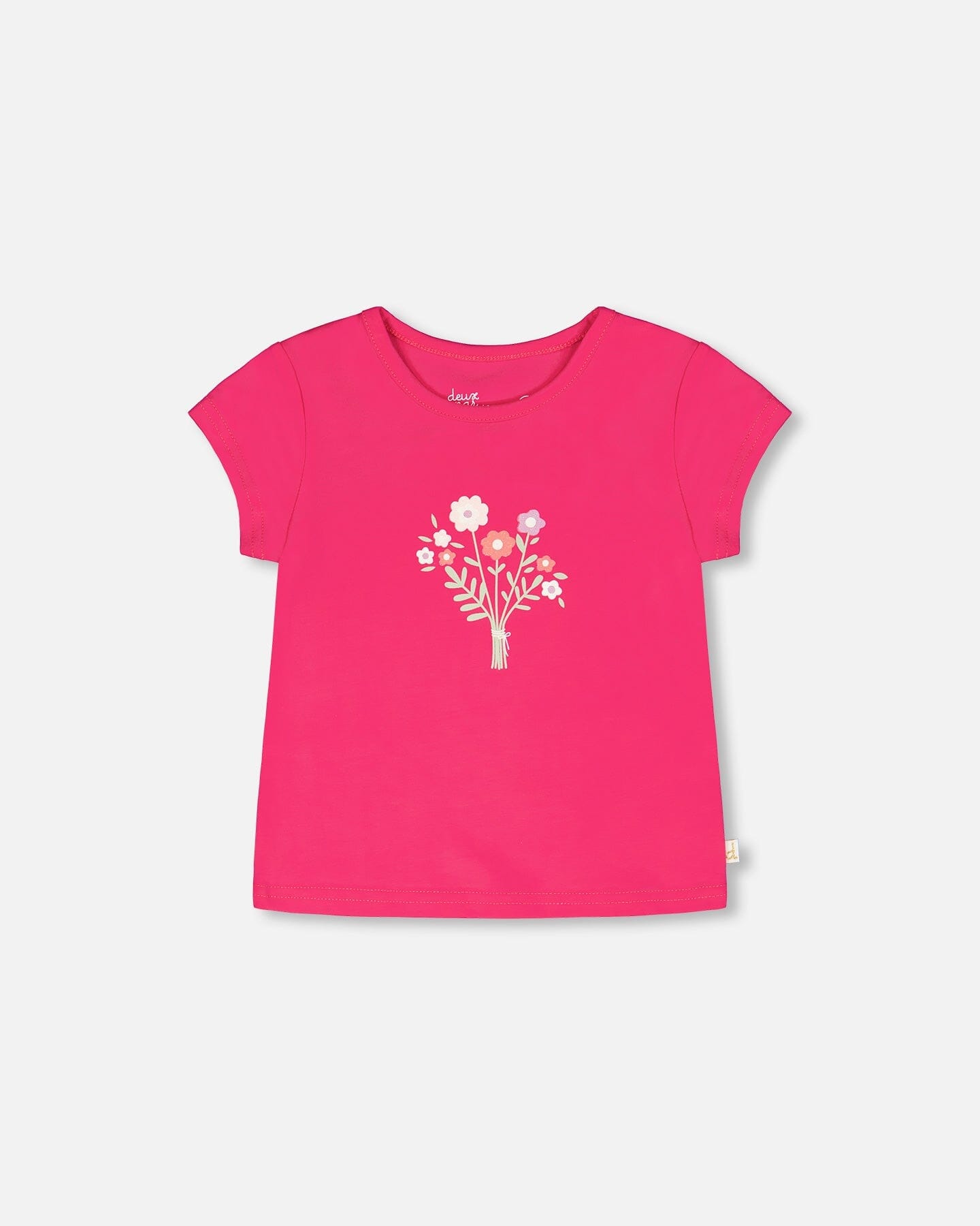 Organic Cotton Jersey T-Shirt Pink