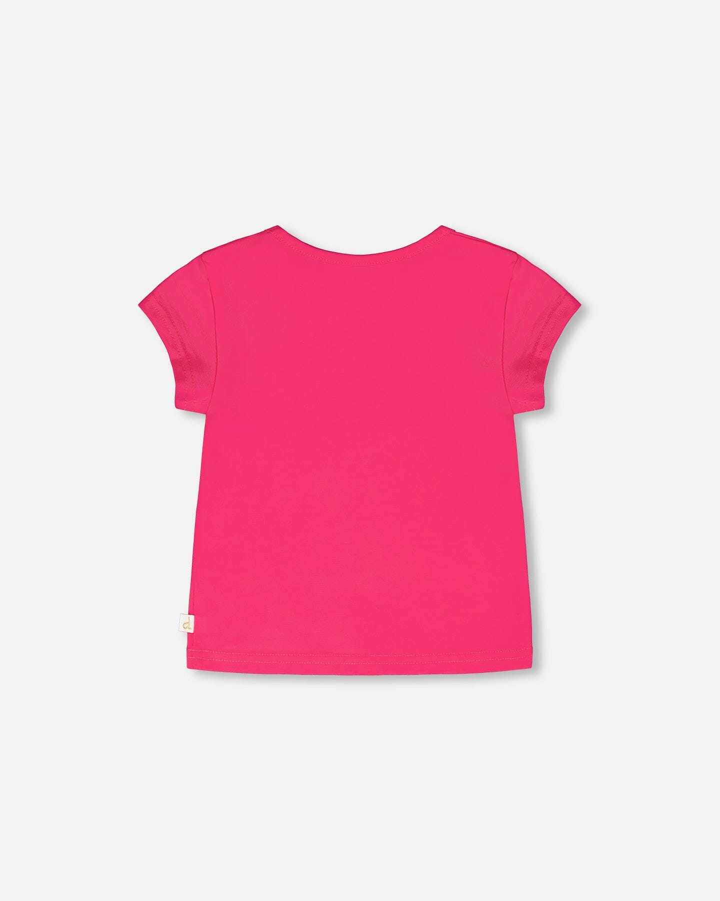 Organic Cotton Jersey T-Shirt Pink