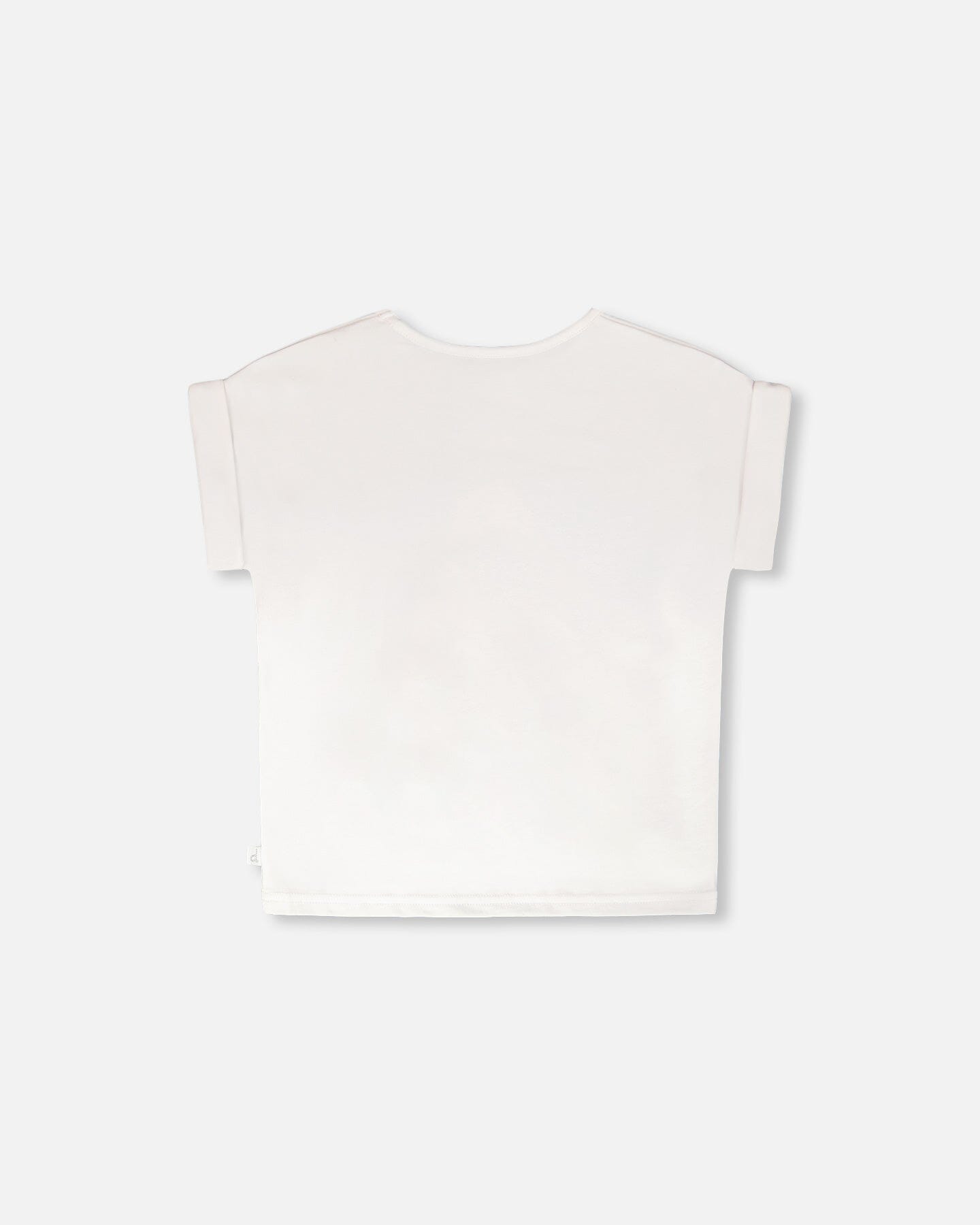 Organic Cotton Jersey T-Shirt White