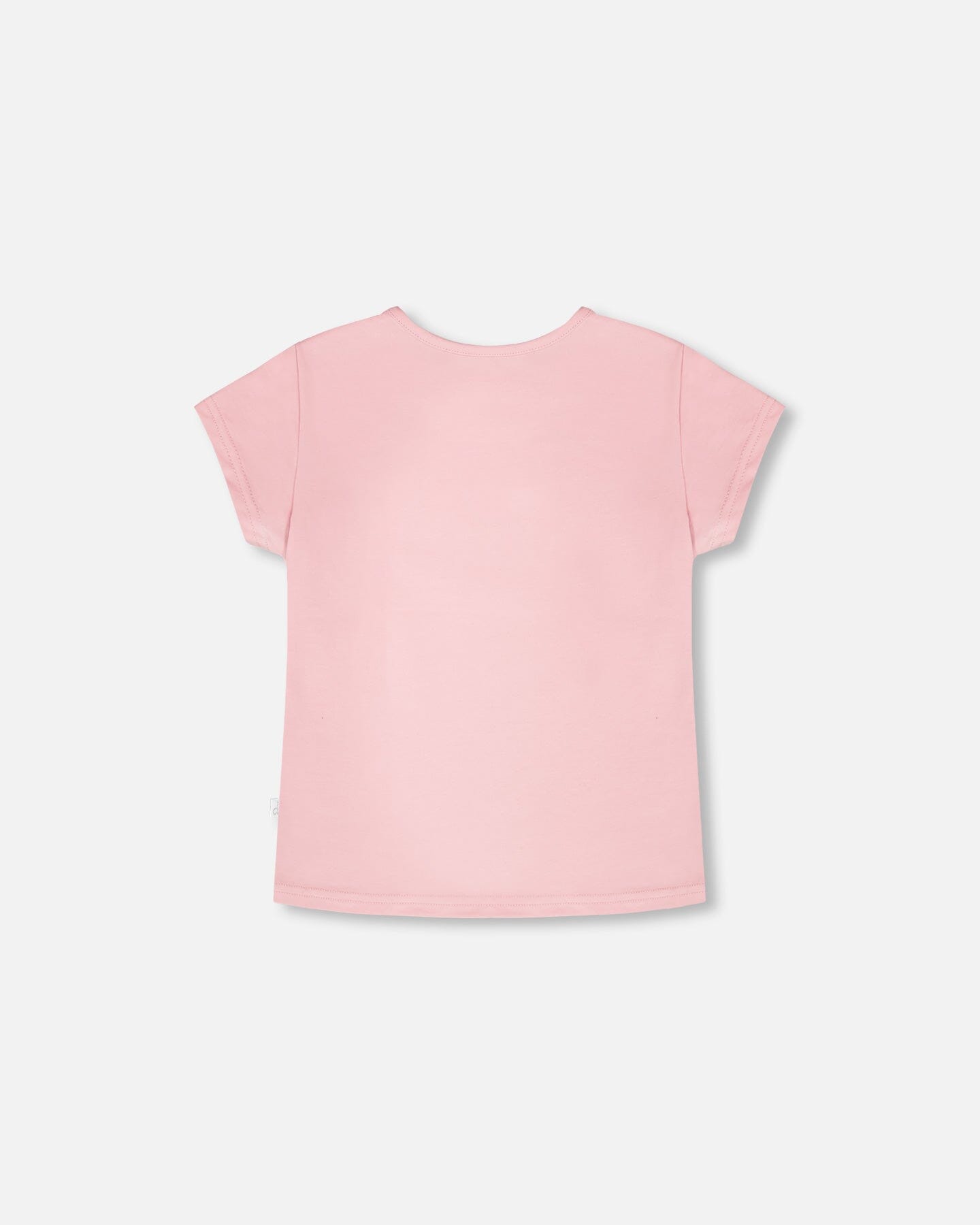 Organic Cotton Jersey T-Shirt Dusty Pink