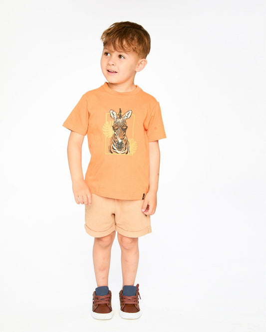 Organic Cotton Short Sleeve T-Shirt Orange