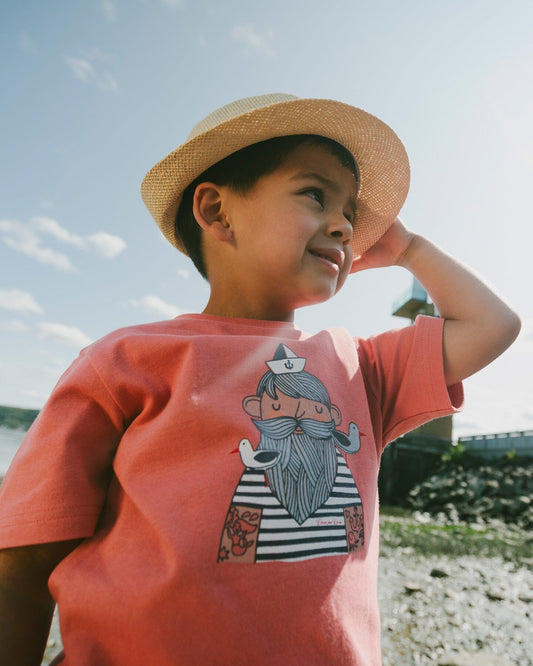 Organic Cotton Short Sleeve T-Shirt The Brick