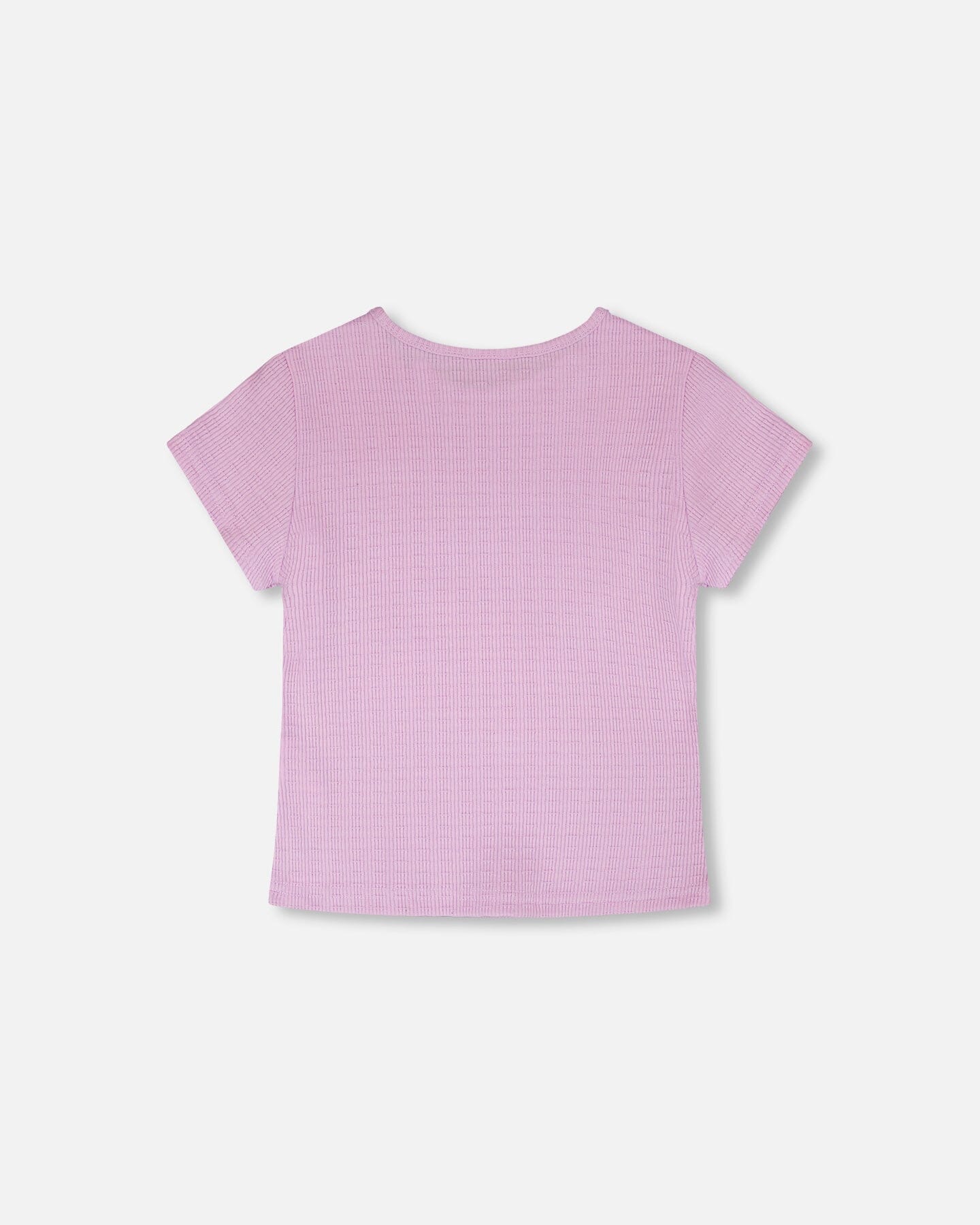 Crinkle Jersey T-Shirt Lilac