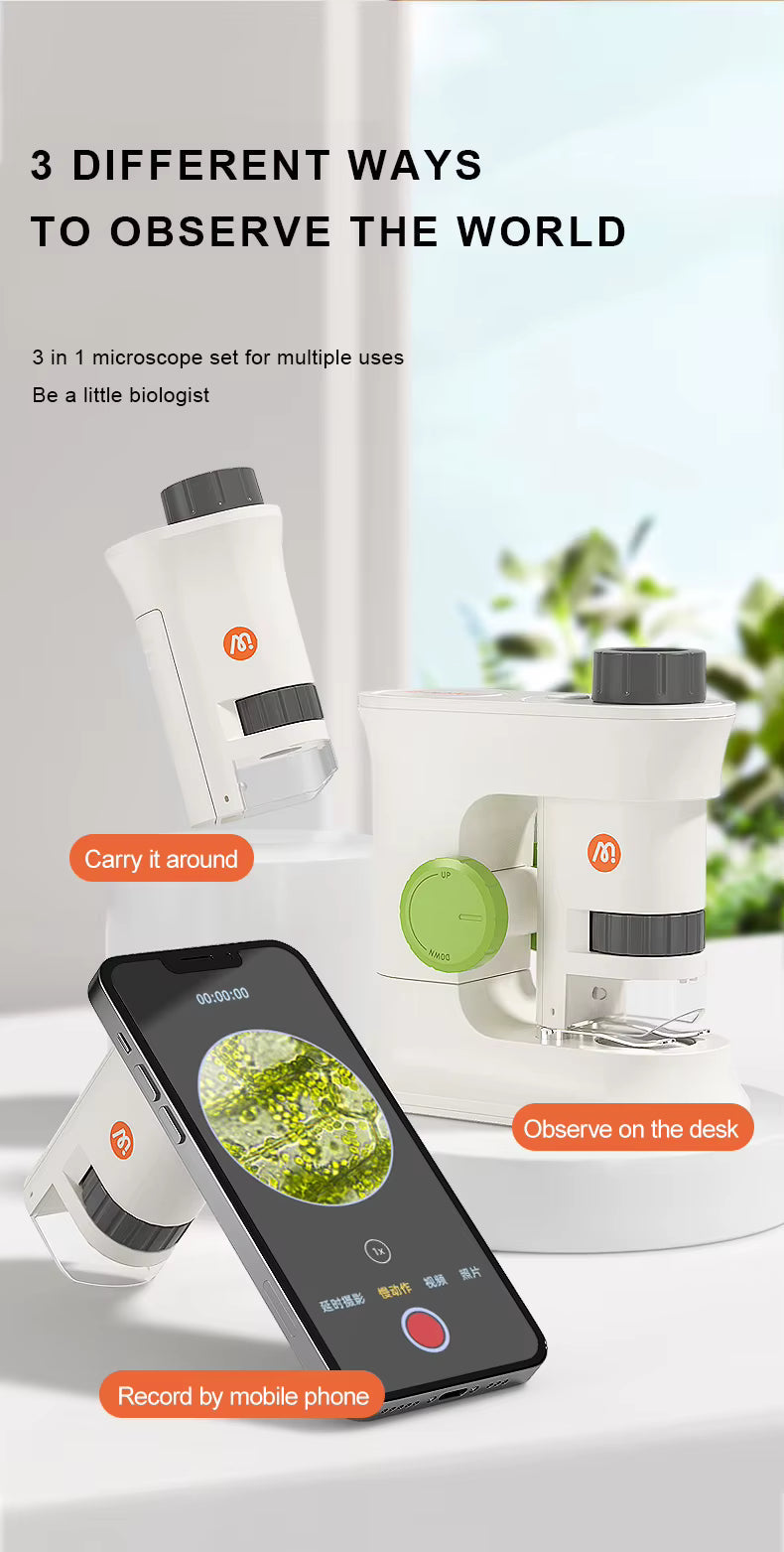 Exploring With Microscope