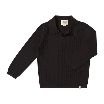 Polo Christian Black Cable | Me & Henry