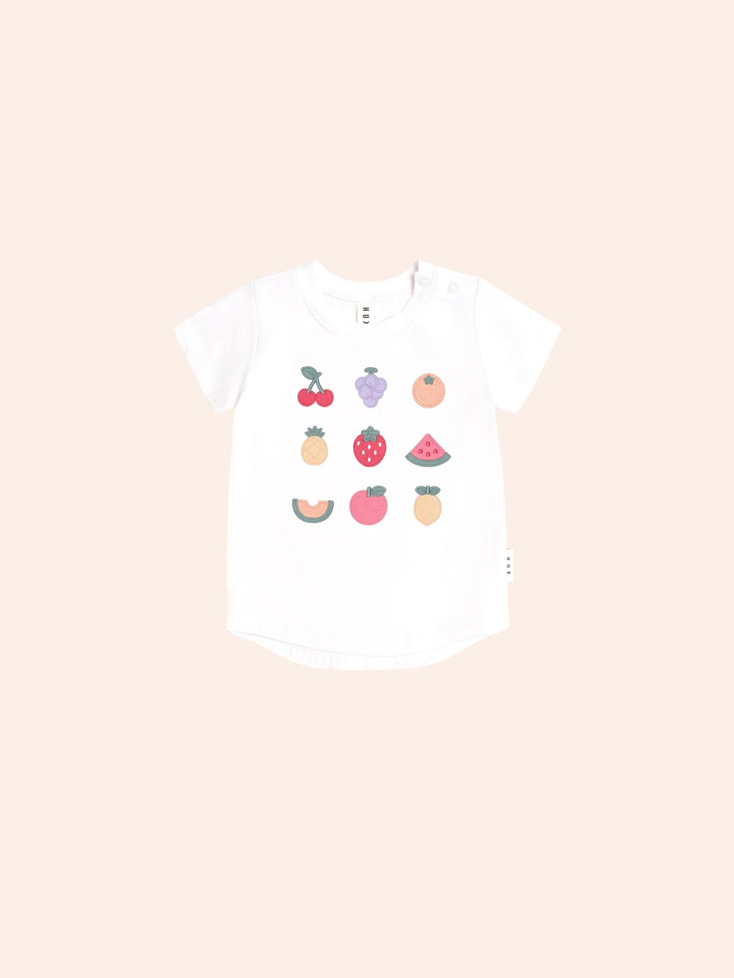 T-shirt Salade de Fruits | Blanc | Huxbaby