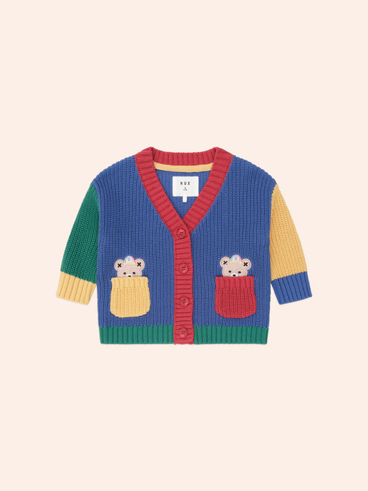 Gilet Universitaire à Carreaux Couleur | Multi | Huxbaby