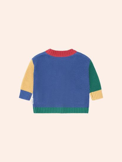 Gilet Universitaire à Carreaux Couleur | Multi | Huxbaby
