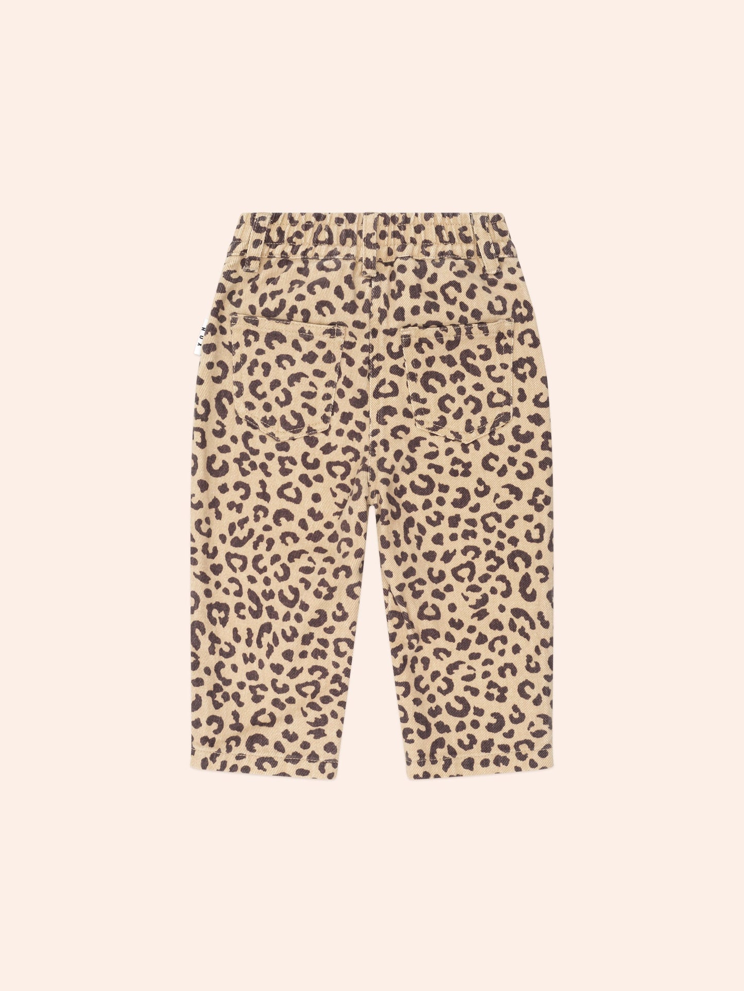 Leopard Print Denim Jeans | Animal | Huxbaby