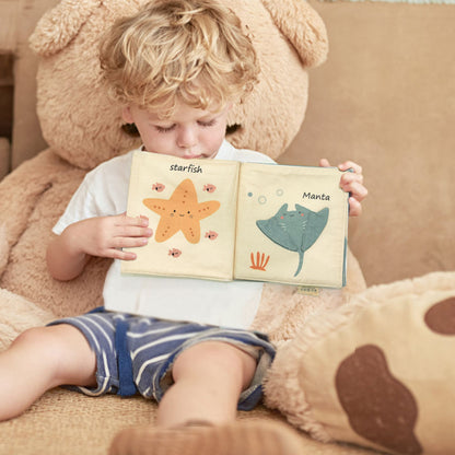 Livre froissé Baleine