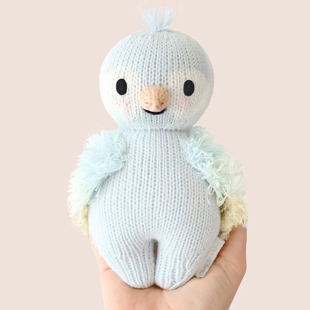 Bébé Perroquet | Bleu Ciel | Cuddle + Kind