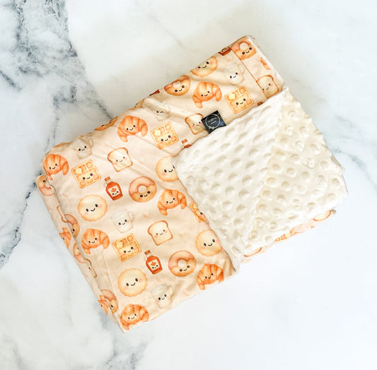 Minky Blanket - Petit déjeuner Canadien 🧇 Giant