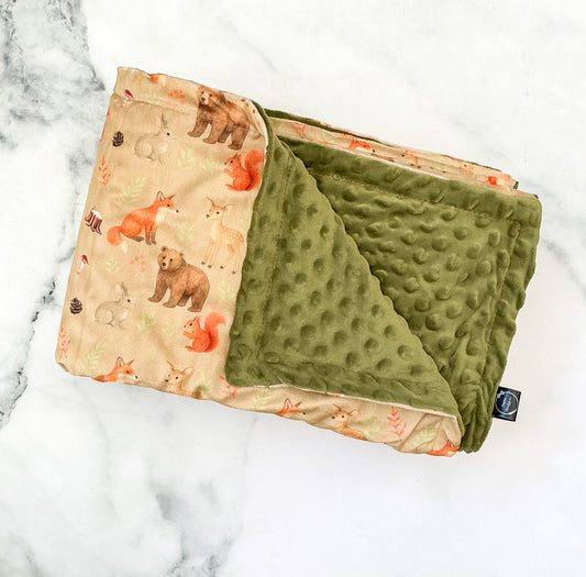 Minky Blanket - Copain des bois 🦊 Giant