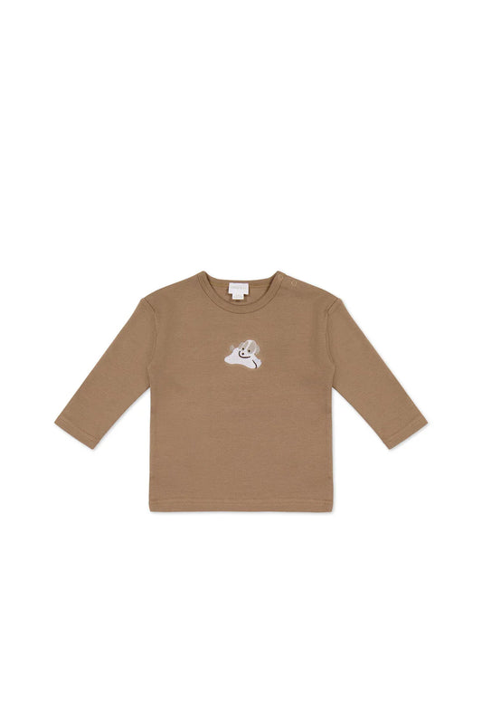 Pima Cotton Arnold Long Sleeve | Sasha Puppy Tiger | Jamie Kay