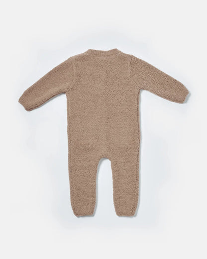 Grenouillère manches longues - Fuzzy | Taupe | 7AM
