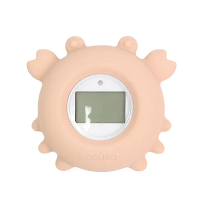 Thermomètre de bain Crabe | Rose poudré | Noüka