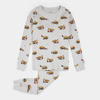 Pyjama « I Dig You » couleur roche lunaire | Petit Lem