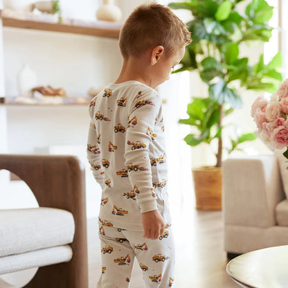 Pyjama « I Dig You » couleur roche lunaire | Petit Lem