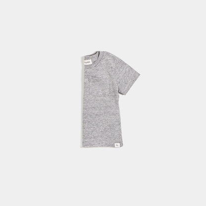 Basic Heather Grey Baby T-Shirt | Miles The Label