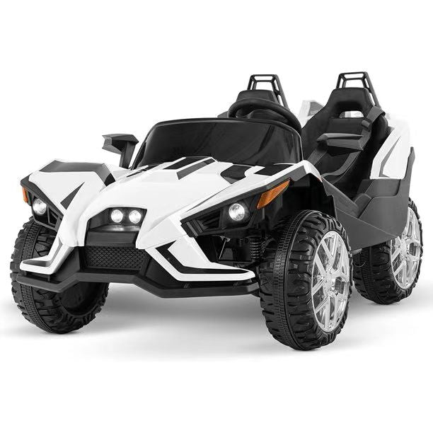 Voiture électrique 12 V pour enfants avec télécommande, style Slingshot, 2 places