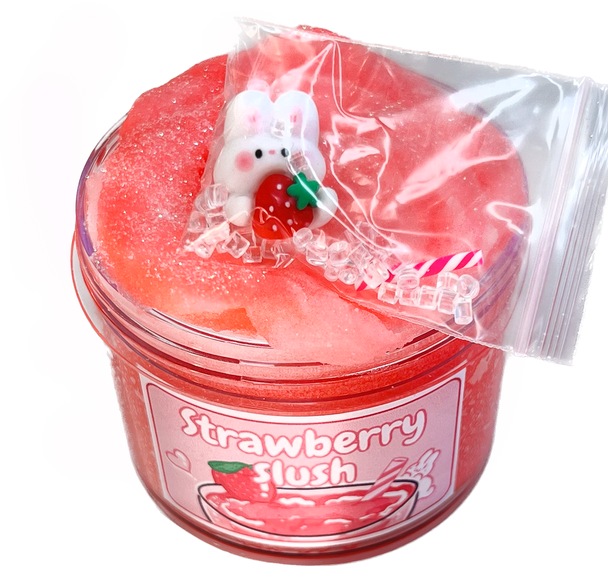 Slime Granité à la fraise