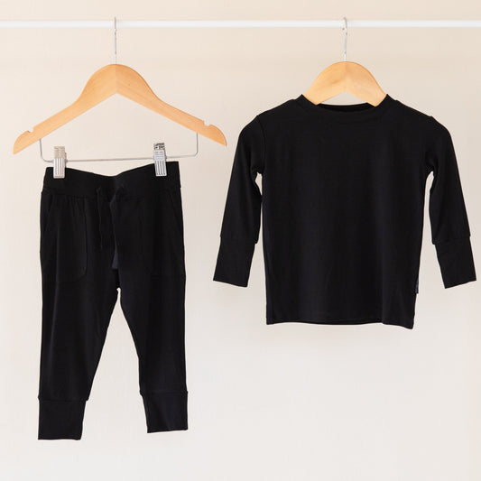 Onyx Bamboo 2-Piece Long Sleeve Jogger Set