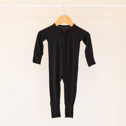 Grenouillère convertible zippée en bambou Onyx