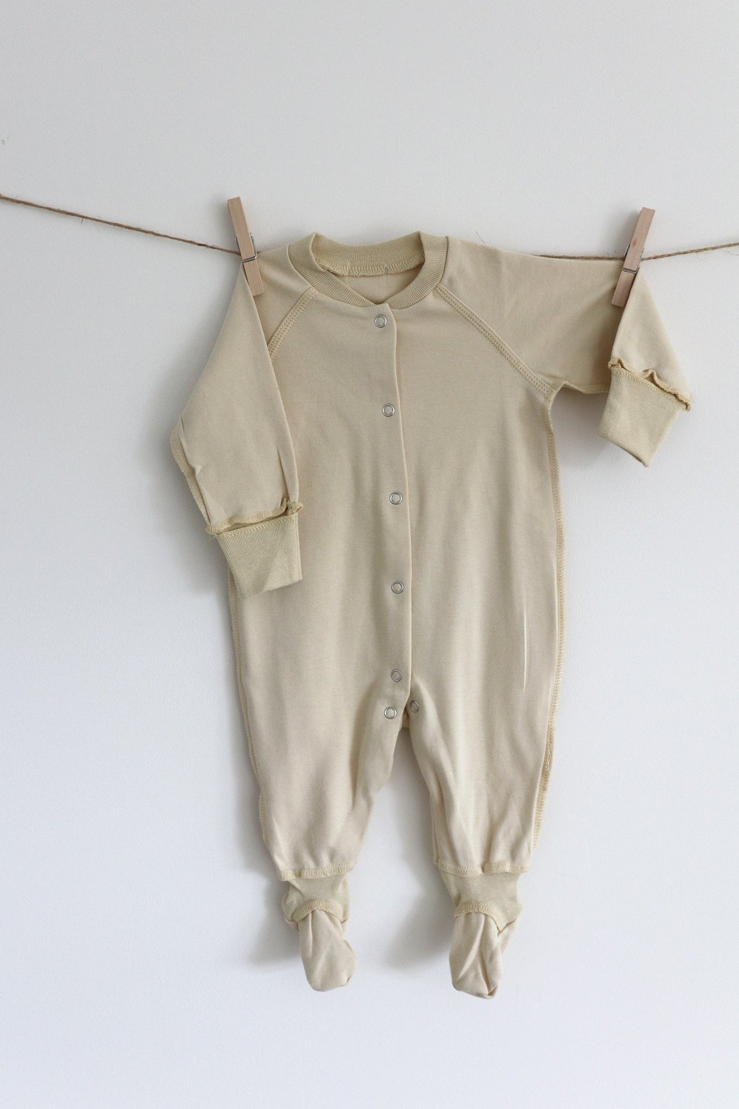 Topsy-Turvy Sleepsuit Oat