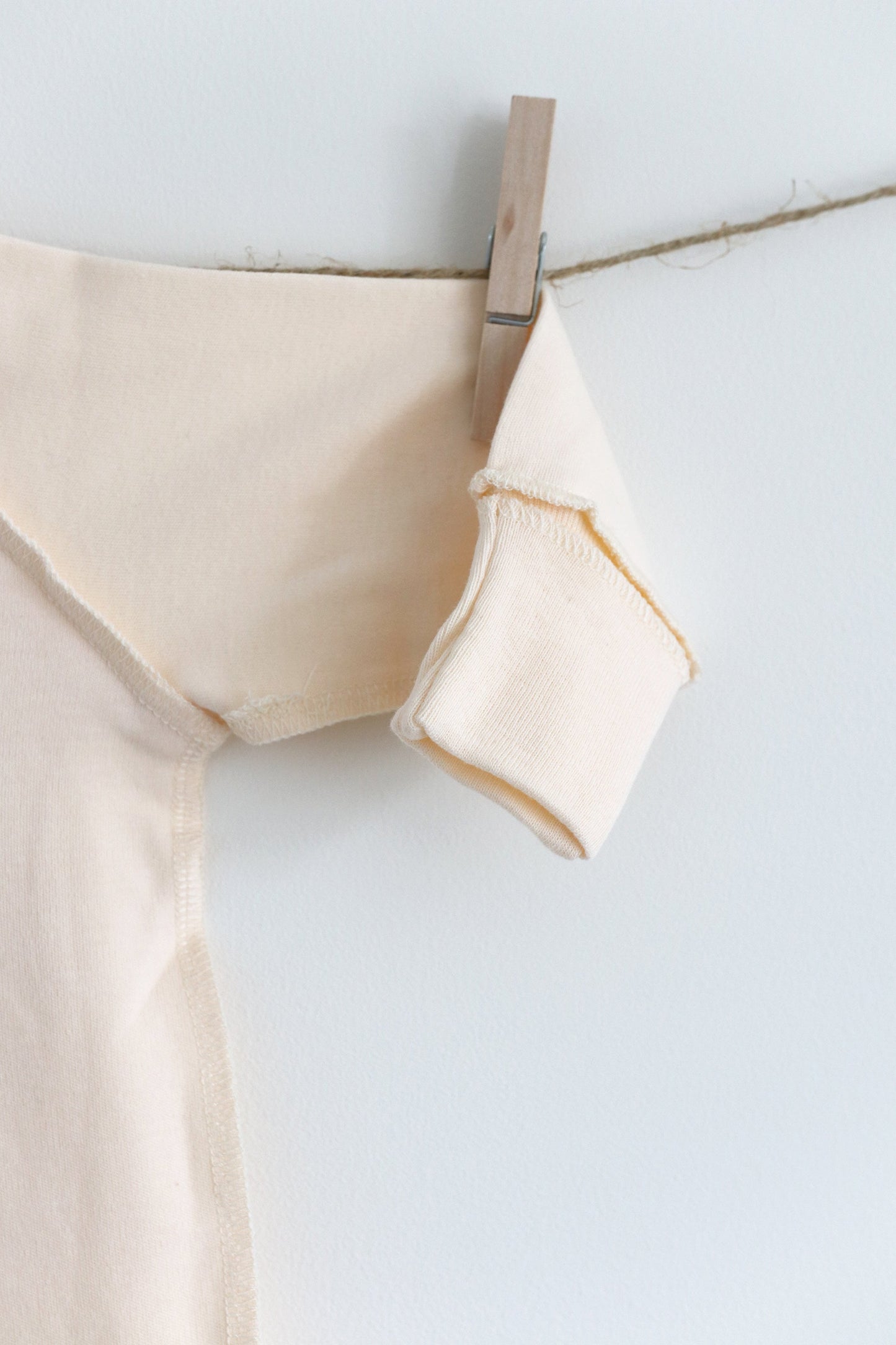 Topsy-Turvy Sleepsuit Peach