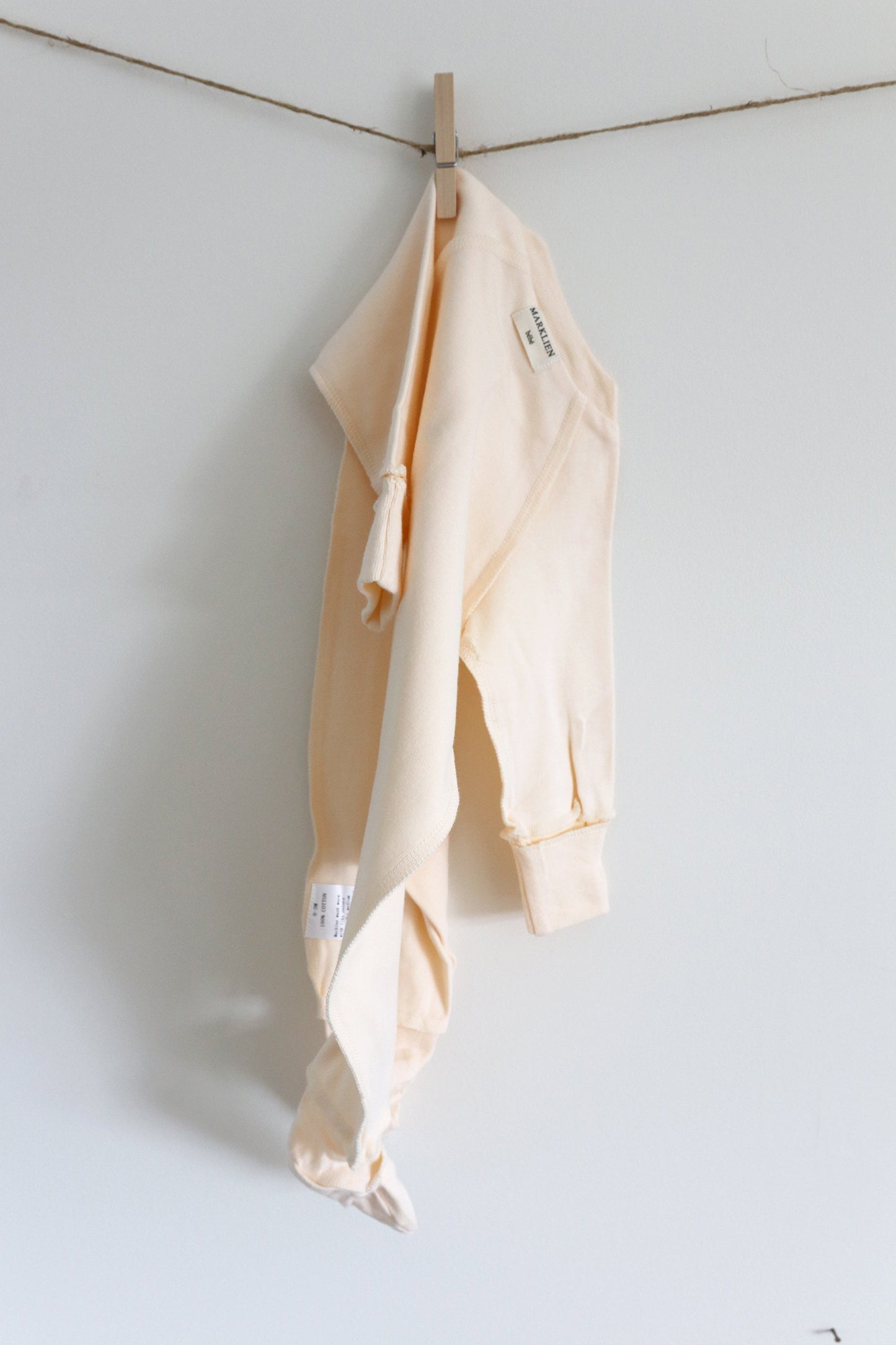 Topsy-Turvy Sleepsuit Peach