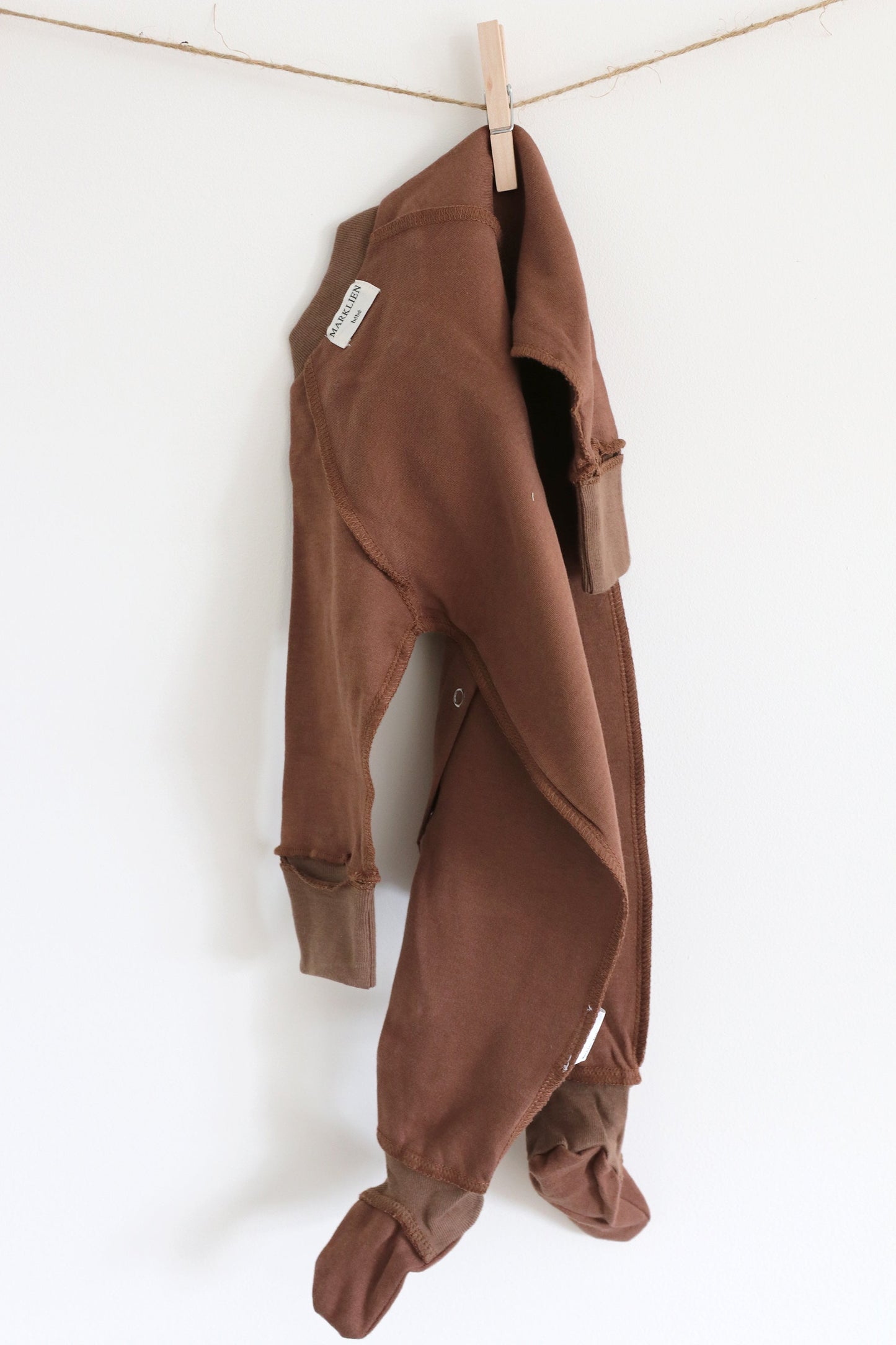 Topsy-Turvy Sleepsuit Brownie