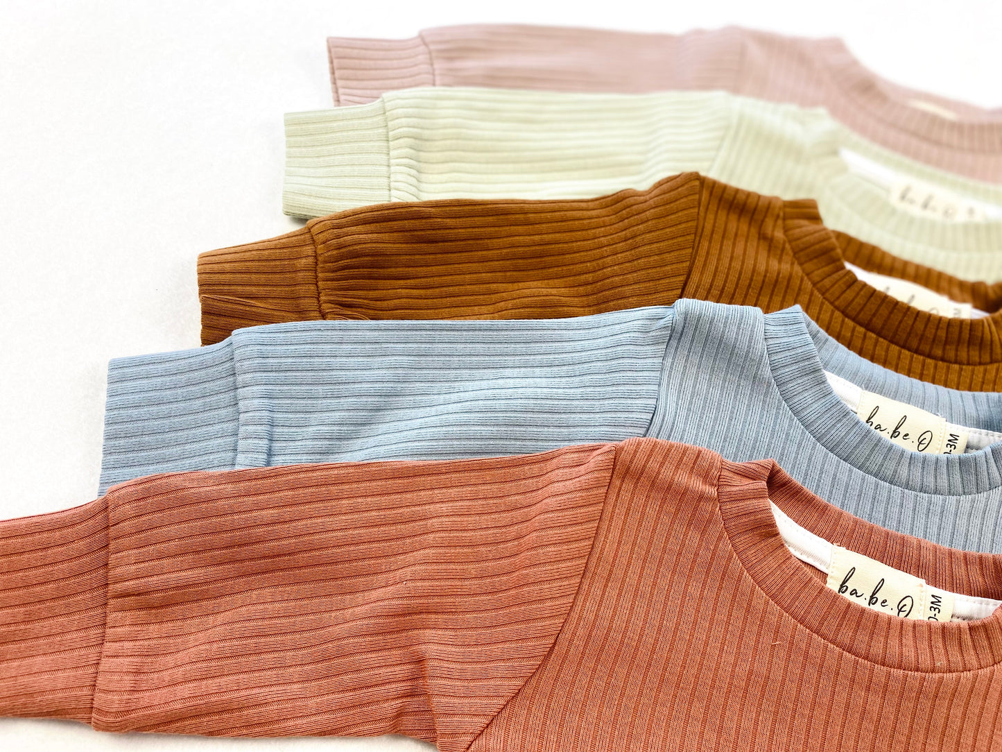 Organic Cotton Two-Piece Baby Outfit, Pink Terracotta | ba.be.O Canada
