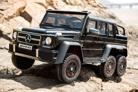 Mercedes Benz G Wagon G63 6x6 24V 2 places pour enfants avec télécommande, modèle 2026