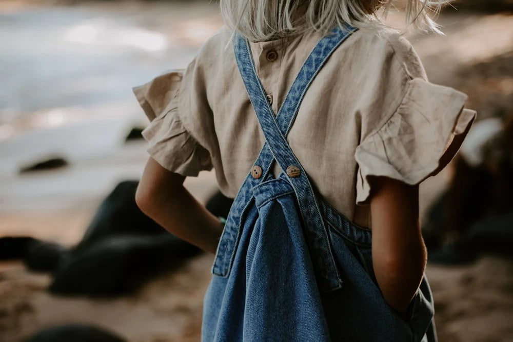 La salopette en jean oversize - The Simple Folk